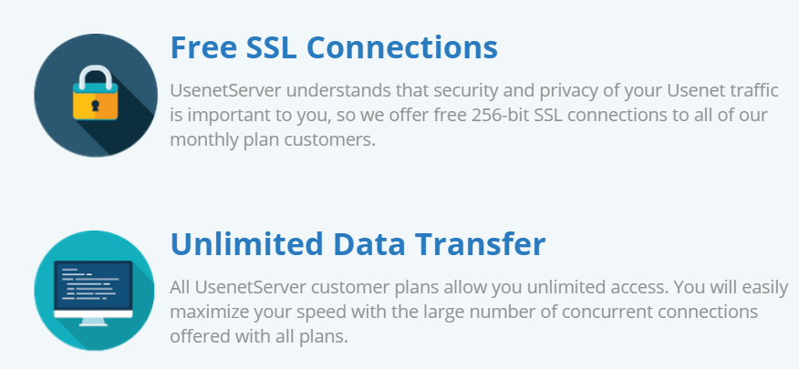 UsenetServer Connection and Speed