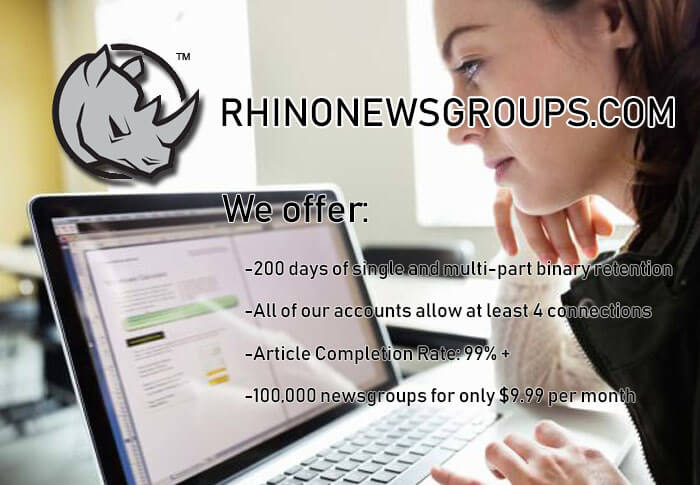 Rhinonewsgroups Review Fast Usenet Speeds