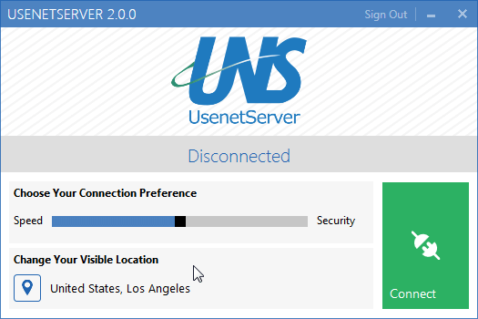 UsenetServer VPN