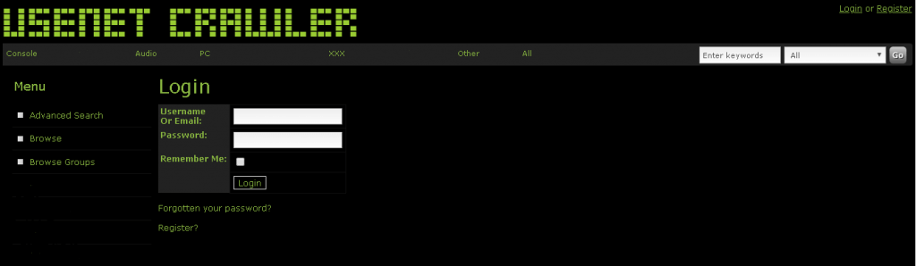 Usenet Crawler