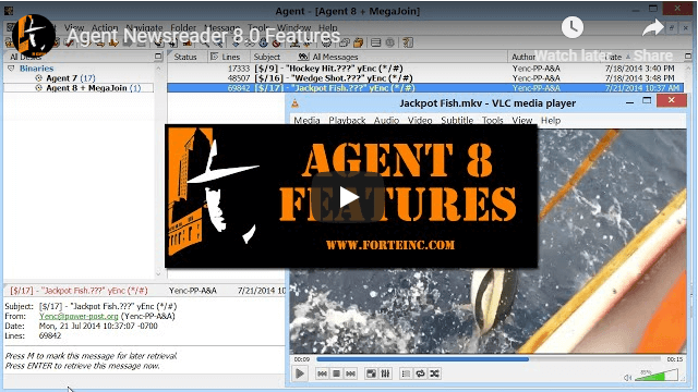 Forte Agent Newsreader