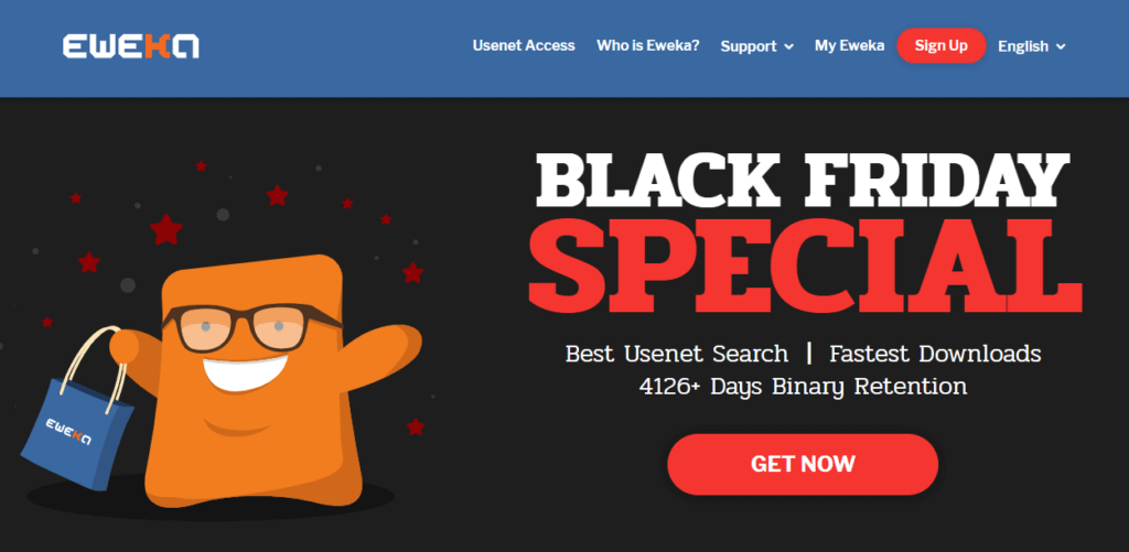 Usenet Black Friday Cyber Week