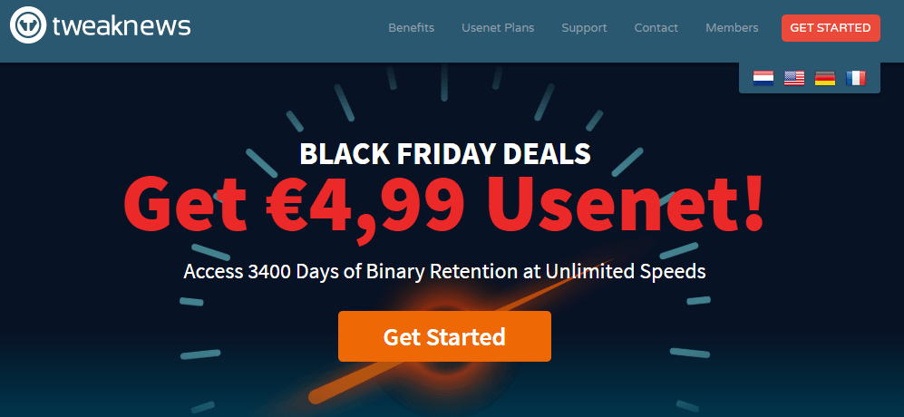 Usenet Black Friday Cyber Week