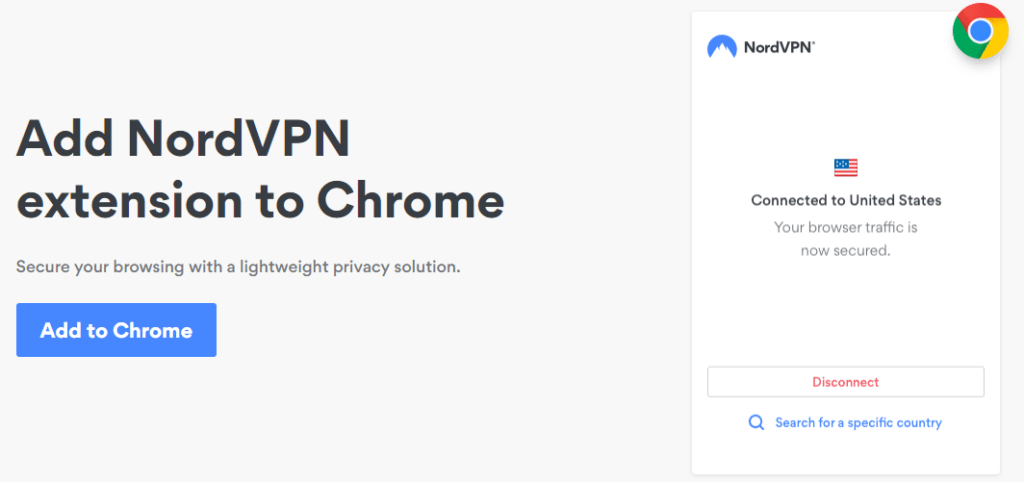 How do I use NordVPN with Chrome