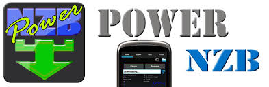NZB download app running on an Android phone